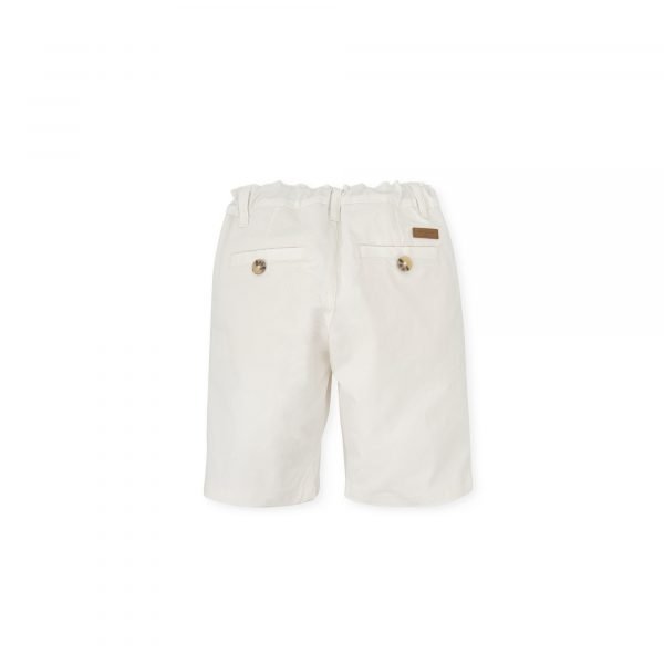 Tutto Piccolo Bermuda Blanco Químico