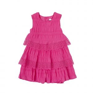 Tutto Piccolo Vestido Fucsia