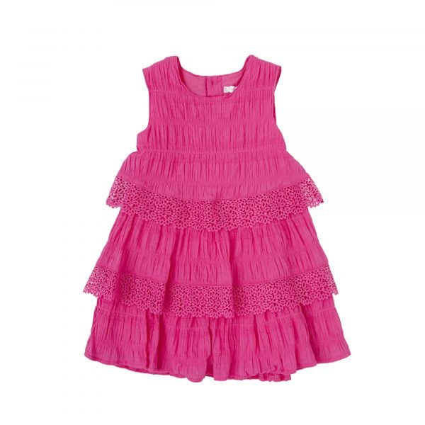Tutto Piccolo Vestido Fucsia