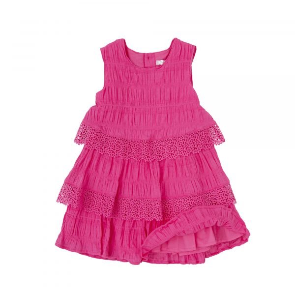 Tutto Piccolo Vestido Fucsia